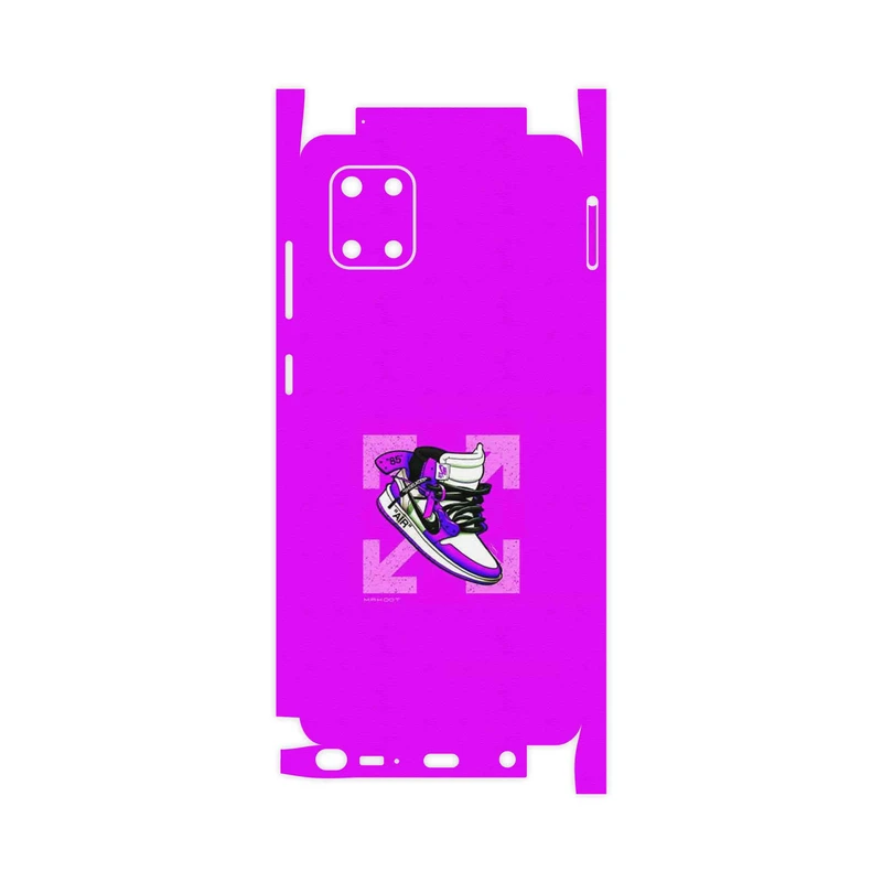 برچسب پوششی ماهوت مدل Nike Air Sneaker Digital Art-FullSkin مناسب برای گوشی موبایل سامسونگ Galaxy Note 10 Lite