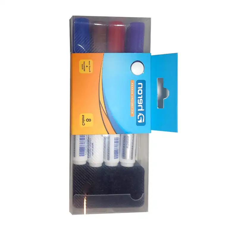 ماژیک وایت برد هرون مدل 41f به همراه تخته پاکن