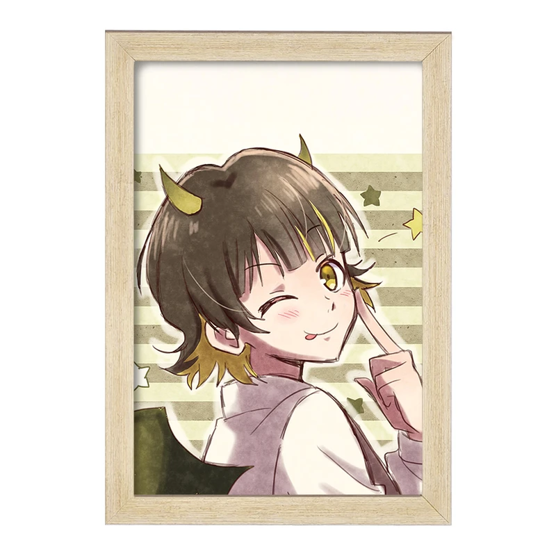 تابلو خندالو مدل مگورو انیمه بلو لاک Blue Lock کد 24393