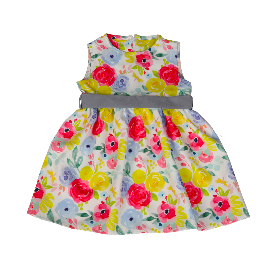 پیراهن دخترانه مدل گل