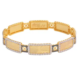 تخفیف النگو طلا 18 عیار زنانه طلای مستجابی مدل خورشید آوا کد 56324 سایز 2