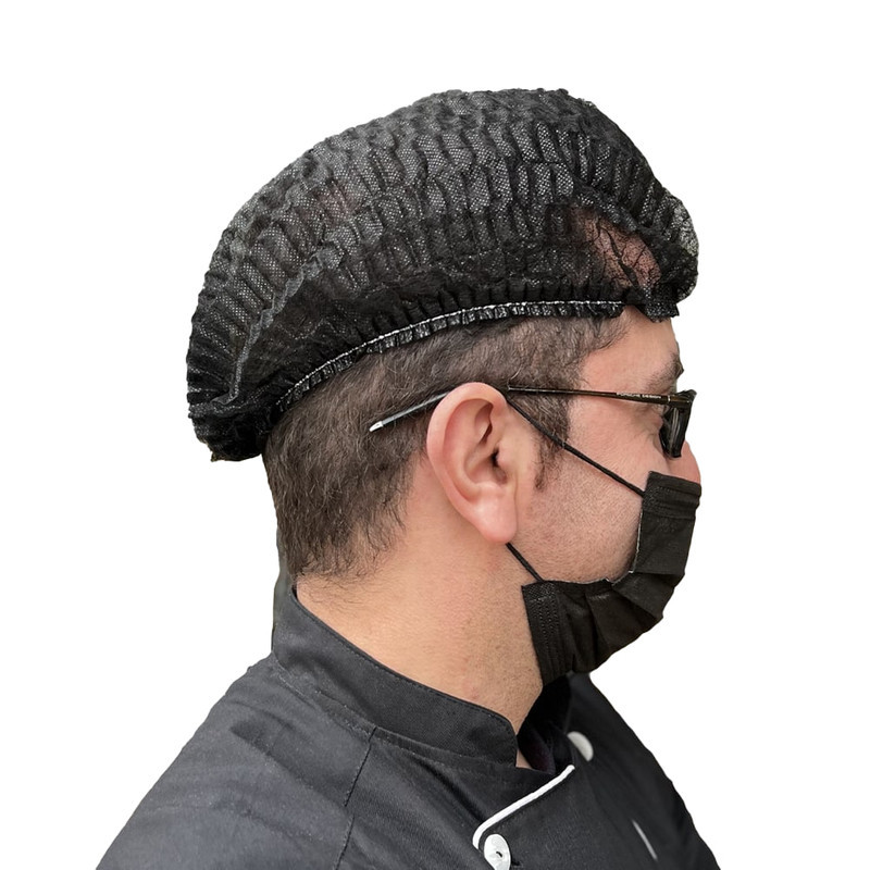 کلاه یکبار مصرف مدل آکاردئونی بسته 100 عددی