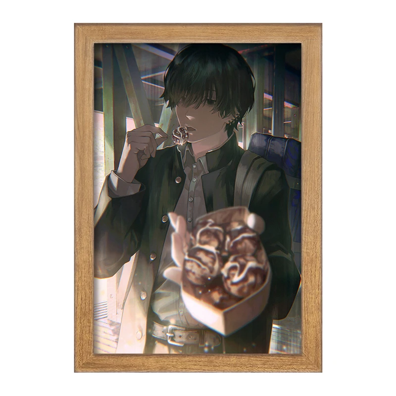 تابلو خندالو مدل یوشیدا انیمه مرد اره ای Chainsaw Man  کد 22339