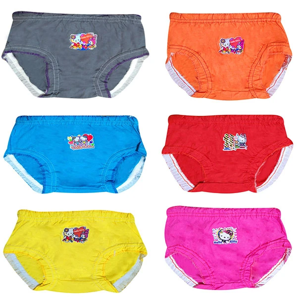 شورت دخترانه مدل نخی کد Ca-T6 مجموعه 6 عددی