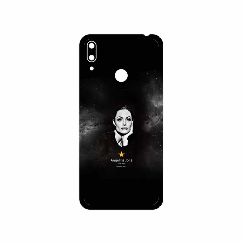برچسب پوششی ماهوت مدل Angelina Jolie مناسب برای گوشی موبایل هوآوی Y7 Prime 2019