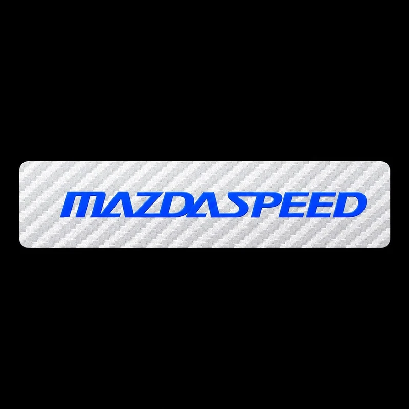 برچسب بدنه خودرو سولگی مدل شبرنگ طرح Mazdaspeed کد M541