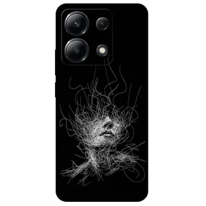 Megafone Face Sketch 7423 Cover For Xiaomi Redmi Note 13 4G