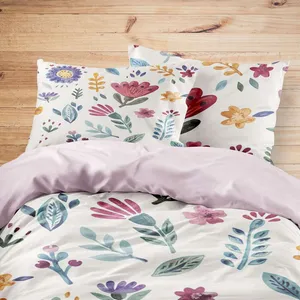 سرویس روتختی مدوپد طرح لاله مدل pod00265 یک نفره 4 تکه