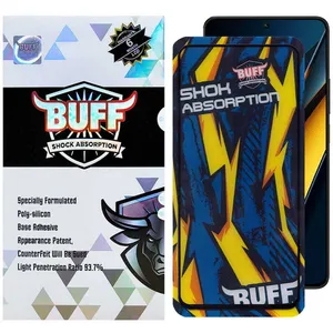 Buff Shock-Shock-G Glass Screen Protector For Xiaomi Poco X6 Pro 5G / Poco X6 5G / Poco M6 Pro 4G