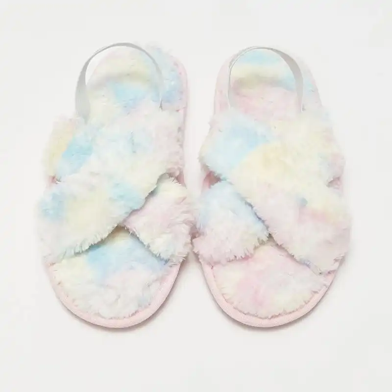 دمپایی حوله ای ال سی وایکیکی مدل ول سافت هفت رنگ