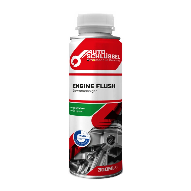 تمیز کننده موتور خودروهای بنزینی اتوشوسل مدل  ENGINE FLUSH حجم 300 میلی لیتر
