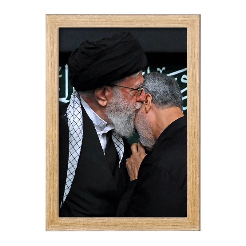 تابلو خندالو مدل سردار قاسم سلیمانی  کد 2597