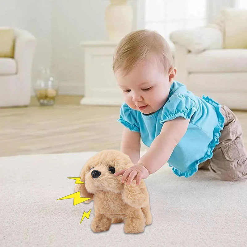 عروسک مدل سگ پا کوتاه کد 10188 ارتفاع 16 سانتی متر