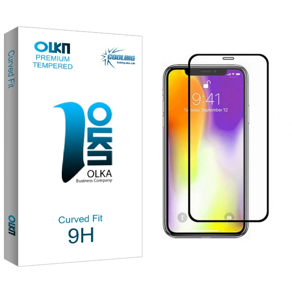 محافظ صفحه نمایش مات کولینگ مدل Olka glass مناسب برای گوشی موبایل اپل iPhone 12 Pro