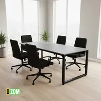 میز جلسه دیزم مدل مونتاژی TLD_asm_180&times;90 سایز 180&times;90
