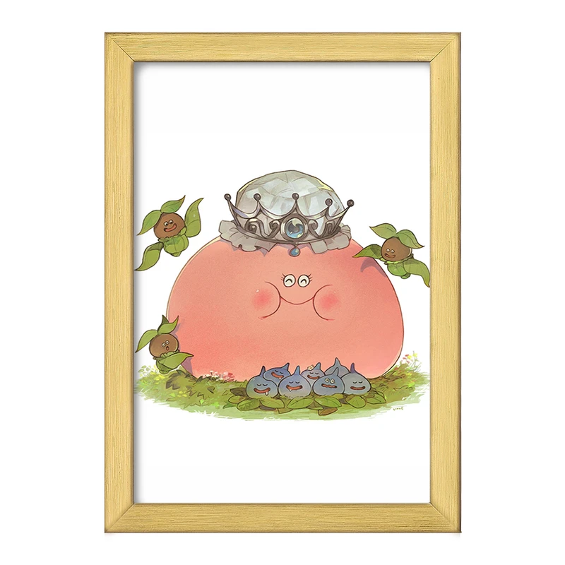 تابلو خندالو طرح بازی دراگون کوئست (Dragon Quest) کد 35182