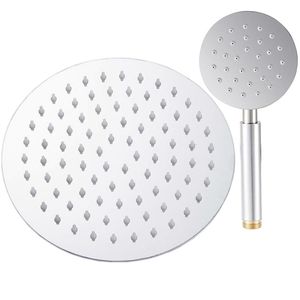 سردوش حمام پاپیروس مدل استیل New-Classic مجموعه دو عددی