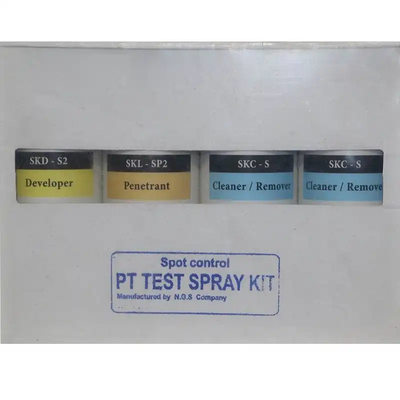 اسپری تست مایعات نافذ ان جی اس مدل pt حجم 400 میلی لیتر مجموعه 4 عددی