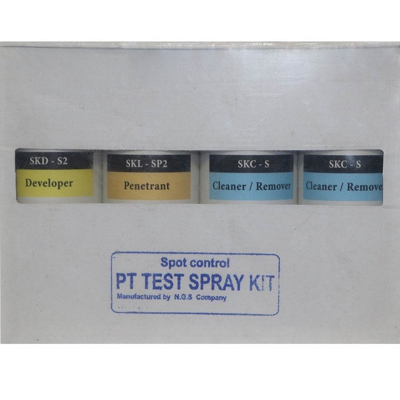 اسپری تست مایعات نافذ ان جی اس مدل pt حجم 400 میلی لیتر مجموعه 4 عددی