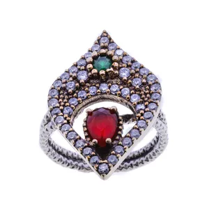 انگشتر نقره زنانه مدل AZ1077