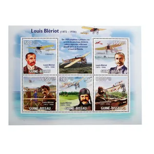 تمبر یادگاری مدل LOUIS BLERIOT کد F-987 مجموعه 5 عددی 