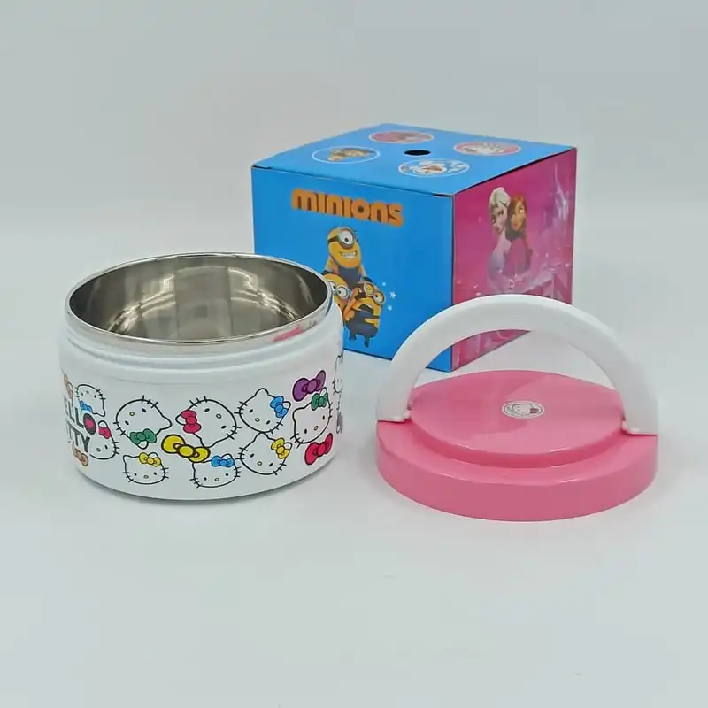 ظرف نگهدارنده غذا کودک هلو کیتی کد 37085