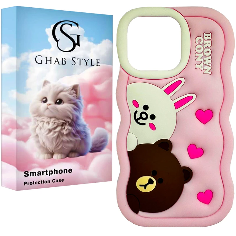 کاور قاب استایل مدل فانتزی دخترانه مناسب برای گوشی موبایل اپل iPhone 16 promax