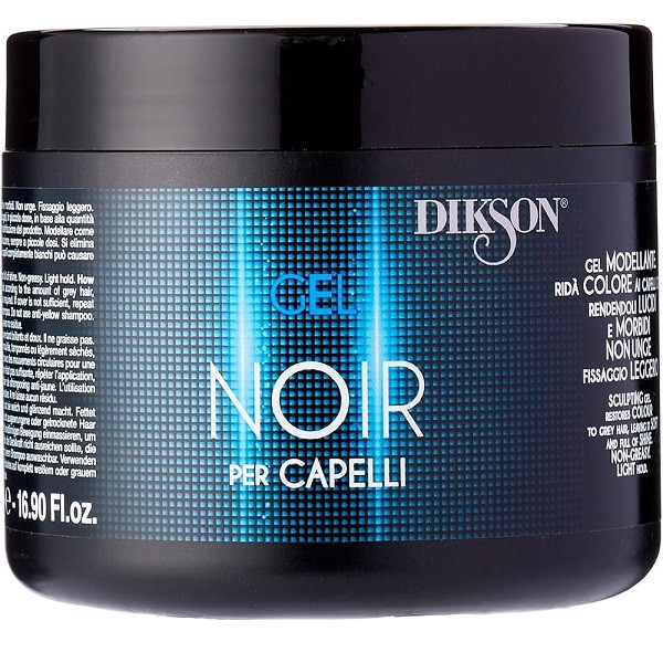 ژل مو حالت دهنده دیکسون مدل NOIR حجم 500 میلی لیتر ژل مو حالت دهنده دیکسون مدل NOIR حجم 500 میلی لیتر