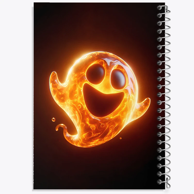 دفتر لیست خرید 50 برگ خندالو طرح روح کیوت کد N4396