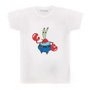 تی شرت بچگانه پرمانه طرح باب اسفنجی کد pmt.3411