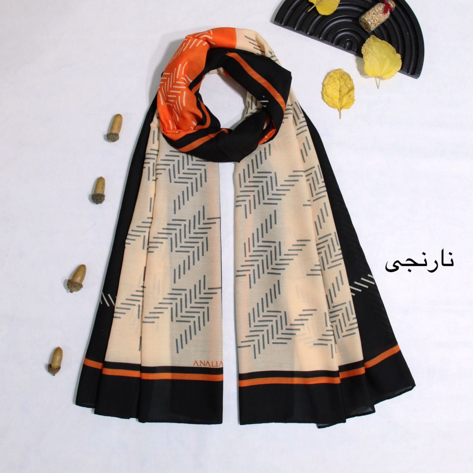 شال زنانه مدل پاییزه کد 9095 -  - 21