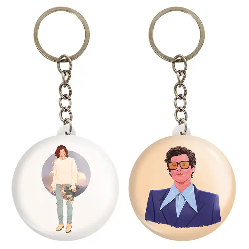 جاکلیدی خندالو مدل هری استایلز گروه موسیقی وان دایرکشن کد 1897618965 مجموعه 2 عددی