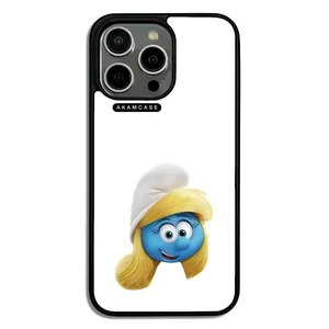 AKAM AMC-WA15PROMAX-SMURFS-11 Cover For Apple iPhone 15 Pro Max