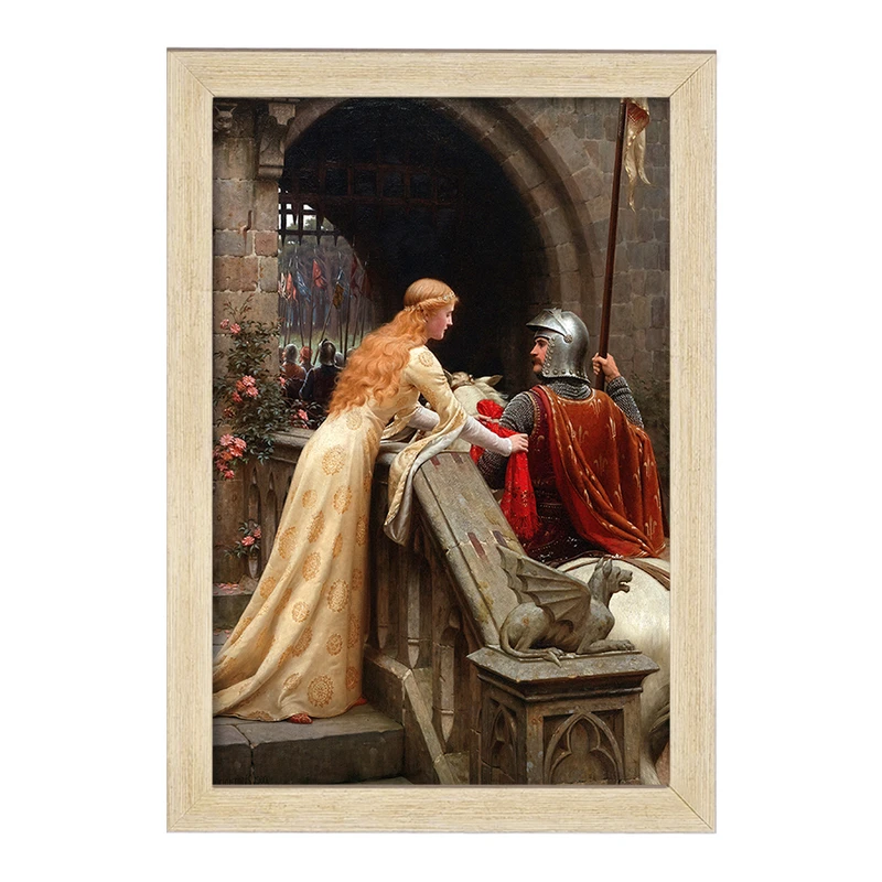 تابلو خندالو مدل نقاشی خدا سرعت اثر ادموند بلر لیتون کد F12469