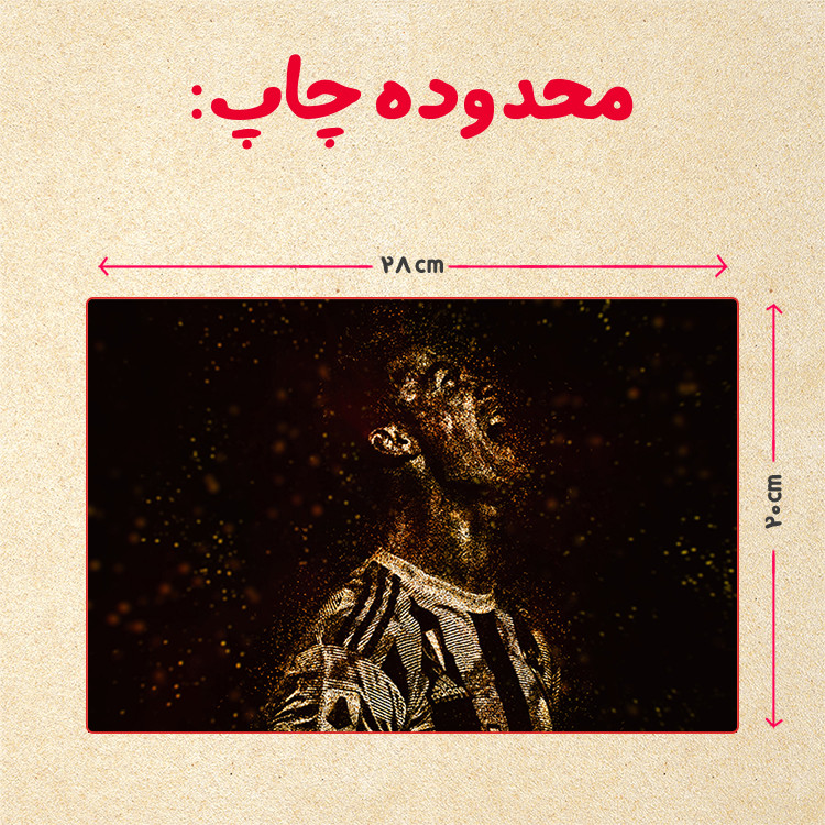 پازل 35 تکه مدل رونالدو کد 114