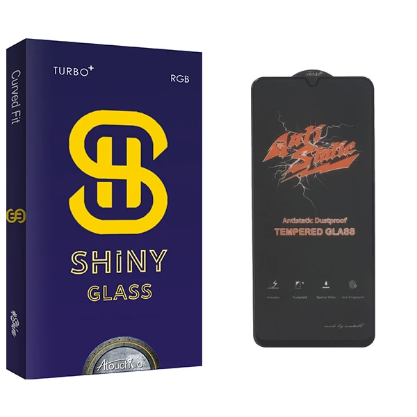 محافظ صفحه نمایش آتوچبو مدل Shiny GlassANTI-STATICK مناسب برای گوشی موبایل سامسونگ Galaxy F23 5G