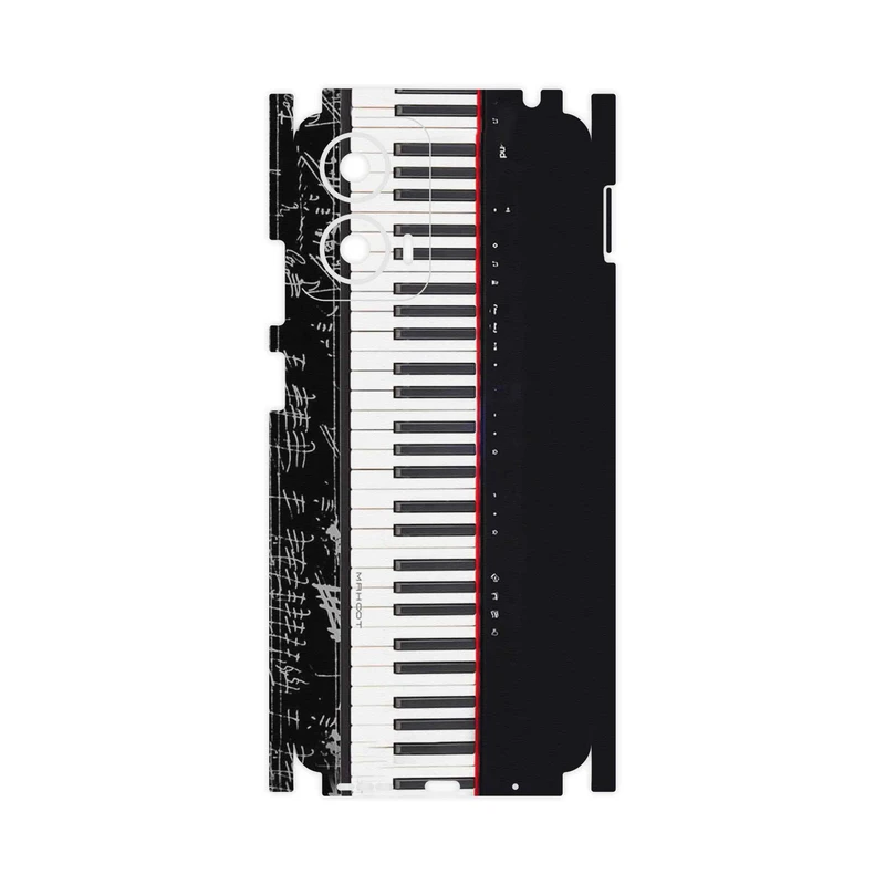 برچسب پوششی ماهوت مدل Piano_Instrument-FullSkin مناسب برای گوشی موبایل موتورولا Moto G24