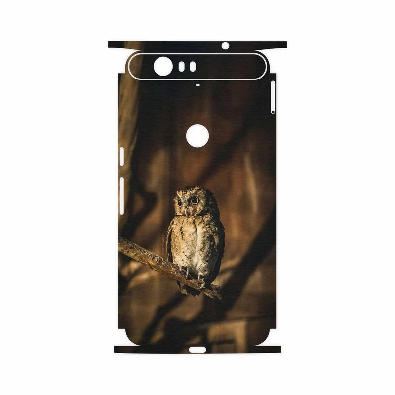 برچسب پوششی ماهوت مدل Owl-FullSkin مناسب برای گوشی موبایل گوگل Nexus 6P