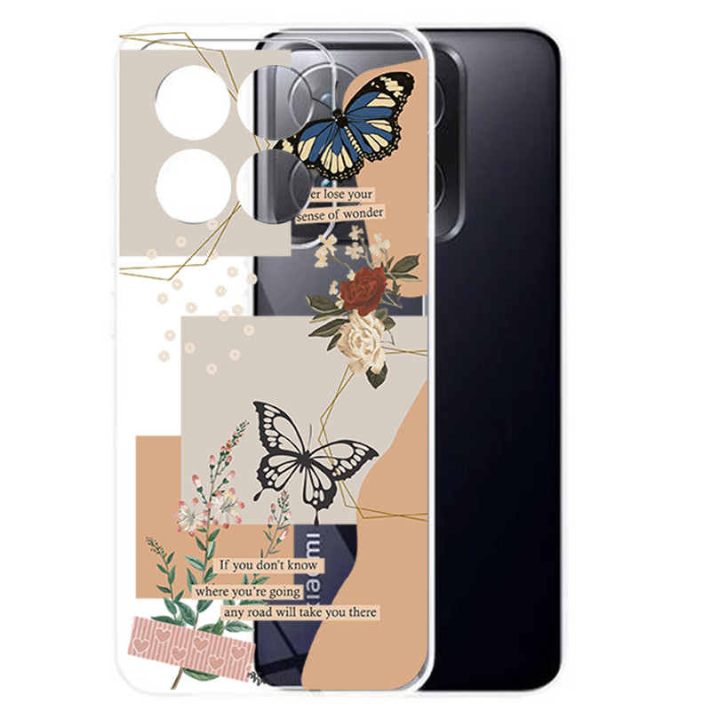 کاور طرح Butterfly مناسب برای گوشی موبایل شیائومی 14T