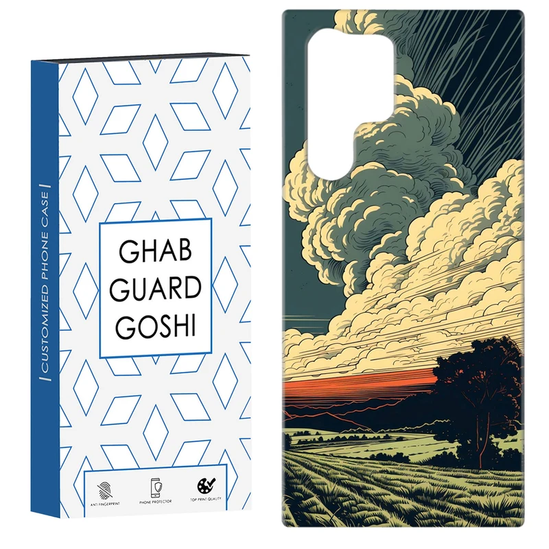 کاور قاب گارد گوشی طرح منظره کد Dimo-163 مناسب برای گوشی موبایل سامسونگ Galaxy S22 ULTRA