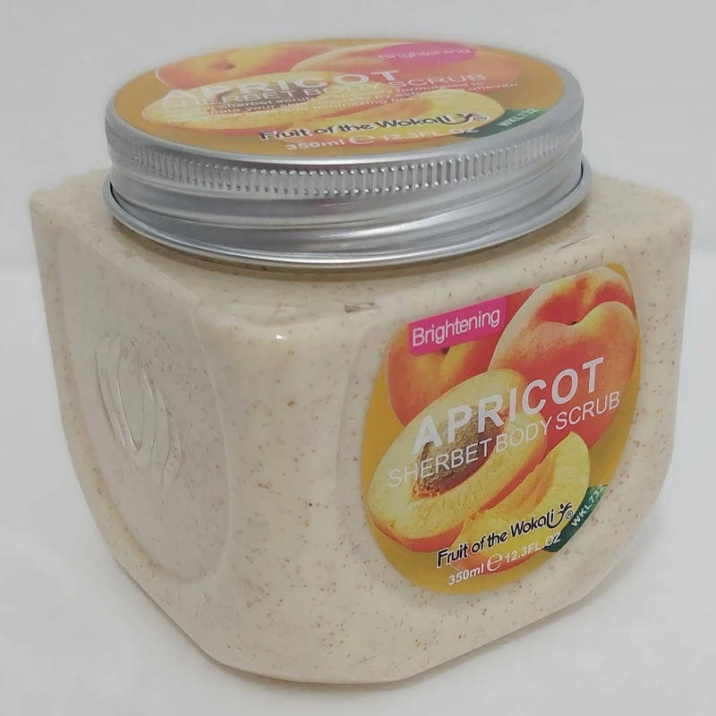 اسکراب لایه بردار پوست وکالی مدل APRICOT مناسب برای انواع پوست حجم 350 میلی لیتر