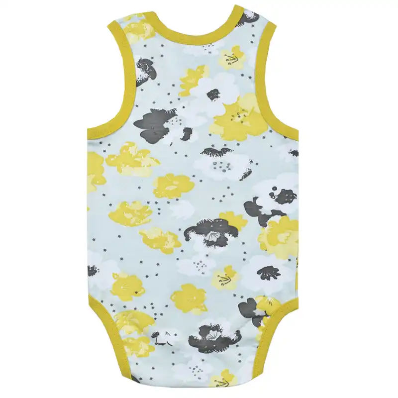 بادی نوزادی مانینی مدل زنبور و گل