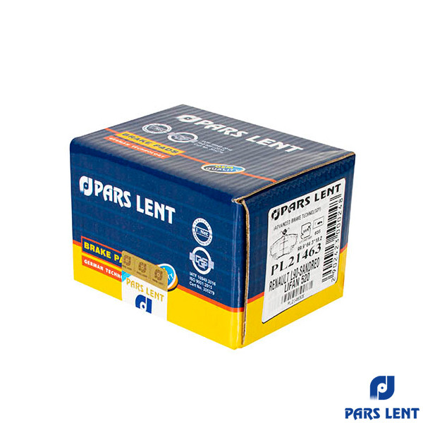 لنت ترمز جلو پارس لنت مدل 21463 مناسب برای رنو ساندرو