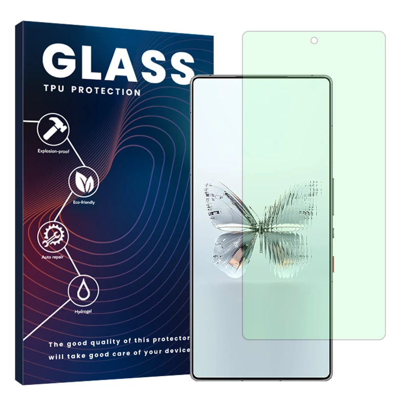 محافظ صفحه نمایش گرین لایت گلس مدل Eye Care مناسب برای گوشی موبایل زد تی ای Nubia Red Magic 10 Pro 