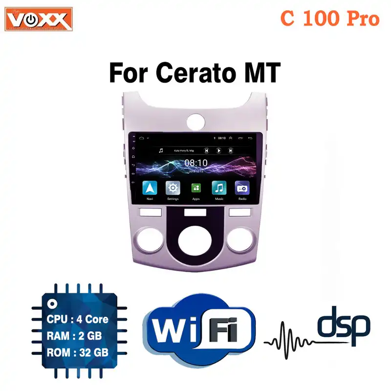 پخش کننده خودرو ووکس مدل FORTEMTC100PRO