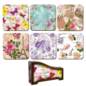 زیر لیوانی لوکسینو مدل Shahrad_1 مجموعه 6 عددی