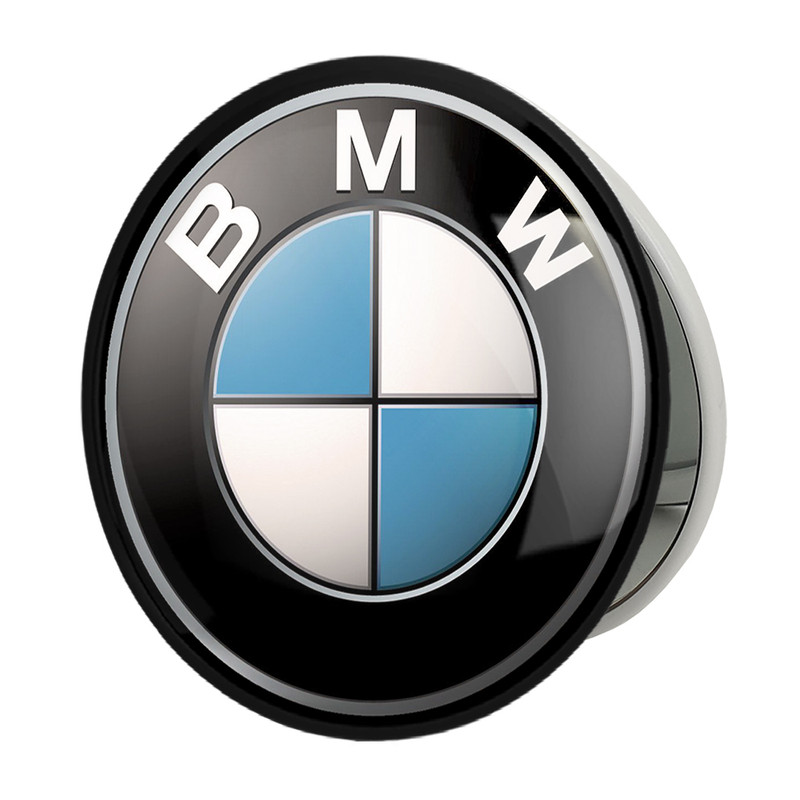 آینه جیبی خندالو طرح  بی ام دبلیو BMW مدل تاشو کد 23641 
