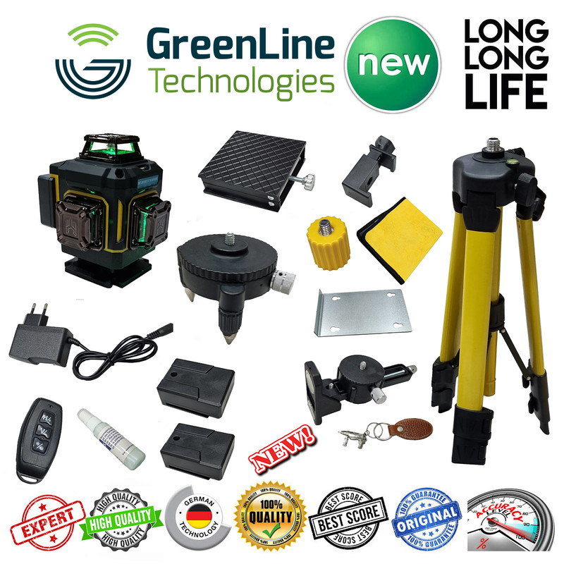 تراز لیزری  مدل 4بعدی 4D-360 نور سبز