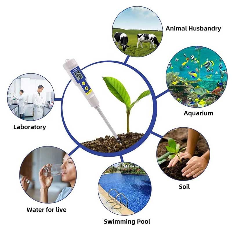 ای سی متر و سختی سنج خاک مدل NETPIL EC315 ای سی متر و سختی سنج خاک مدل NETPIL EC315