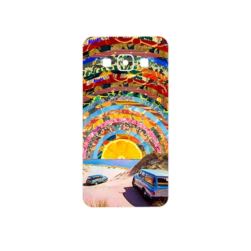 برچسب پوششی ماهوت مدل Collage of Orange Sky مناسب برای گوشی موبایل سامسونگ Galaxy A3